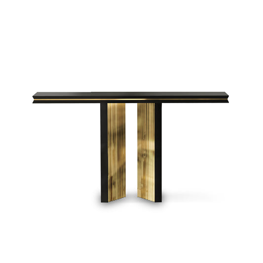 Black and Gold Beyond Console