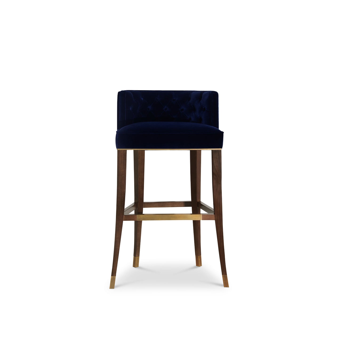 Blue Bourbon Bar Chair