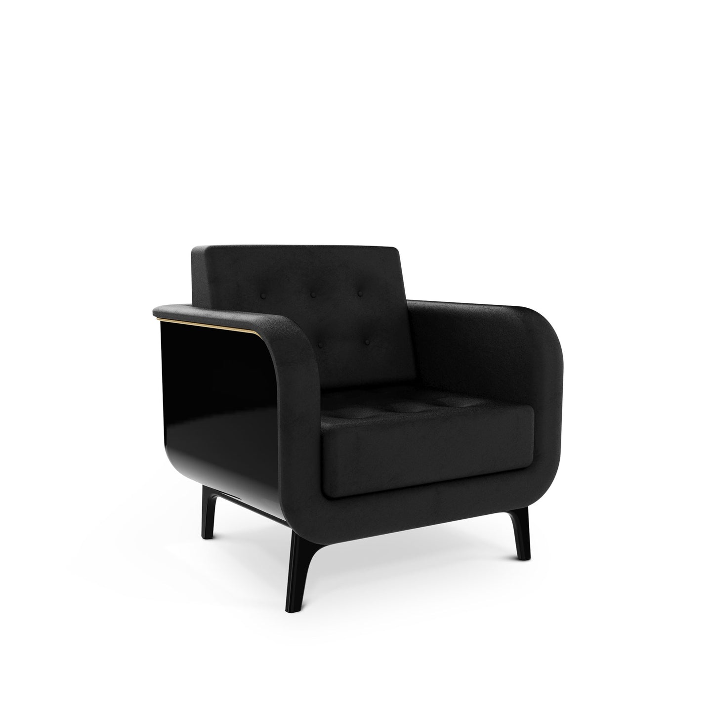 Black Brando Armchair