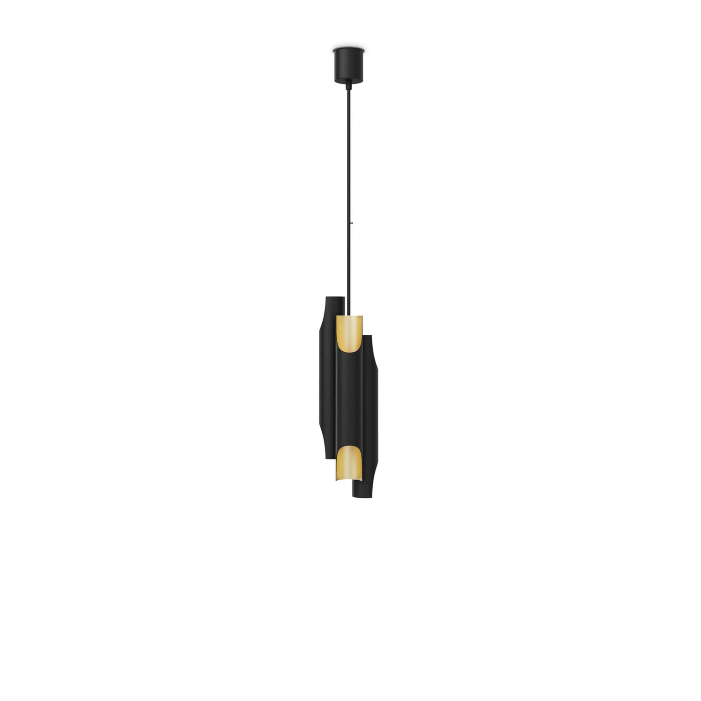 Black Galliano Pendant Suspension Light
