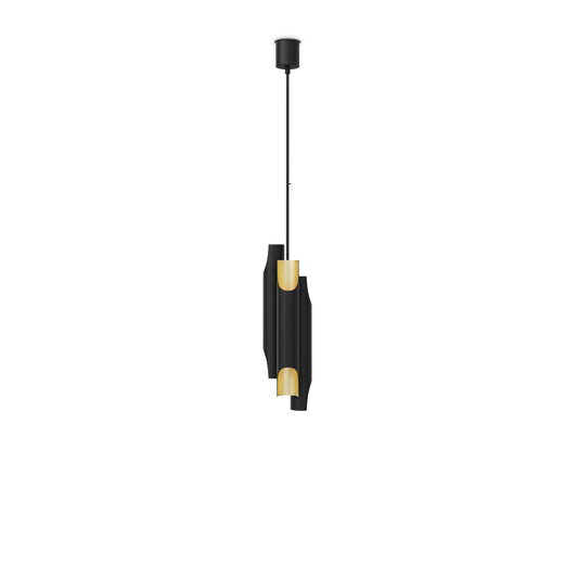 Black Galliano Pendant Suspension Light