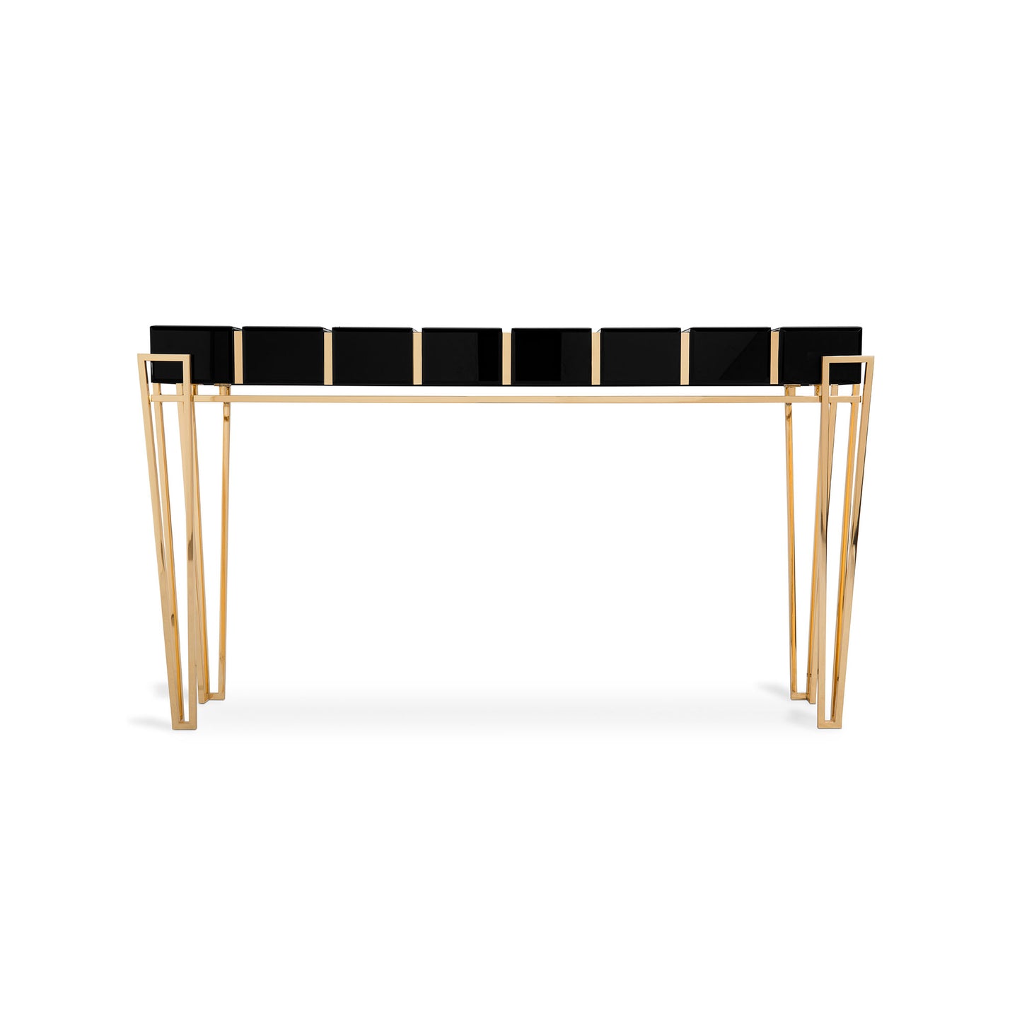 Black and Gold Nubian Console