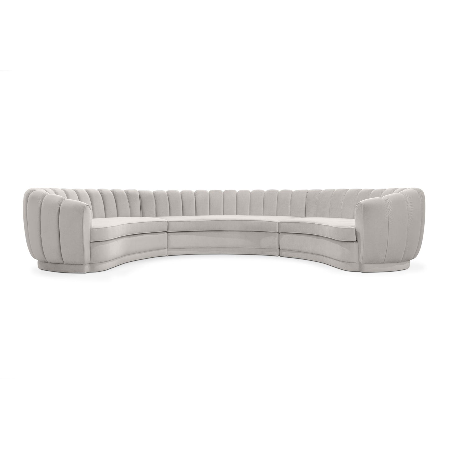 Pearl Round Three Sofa