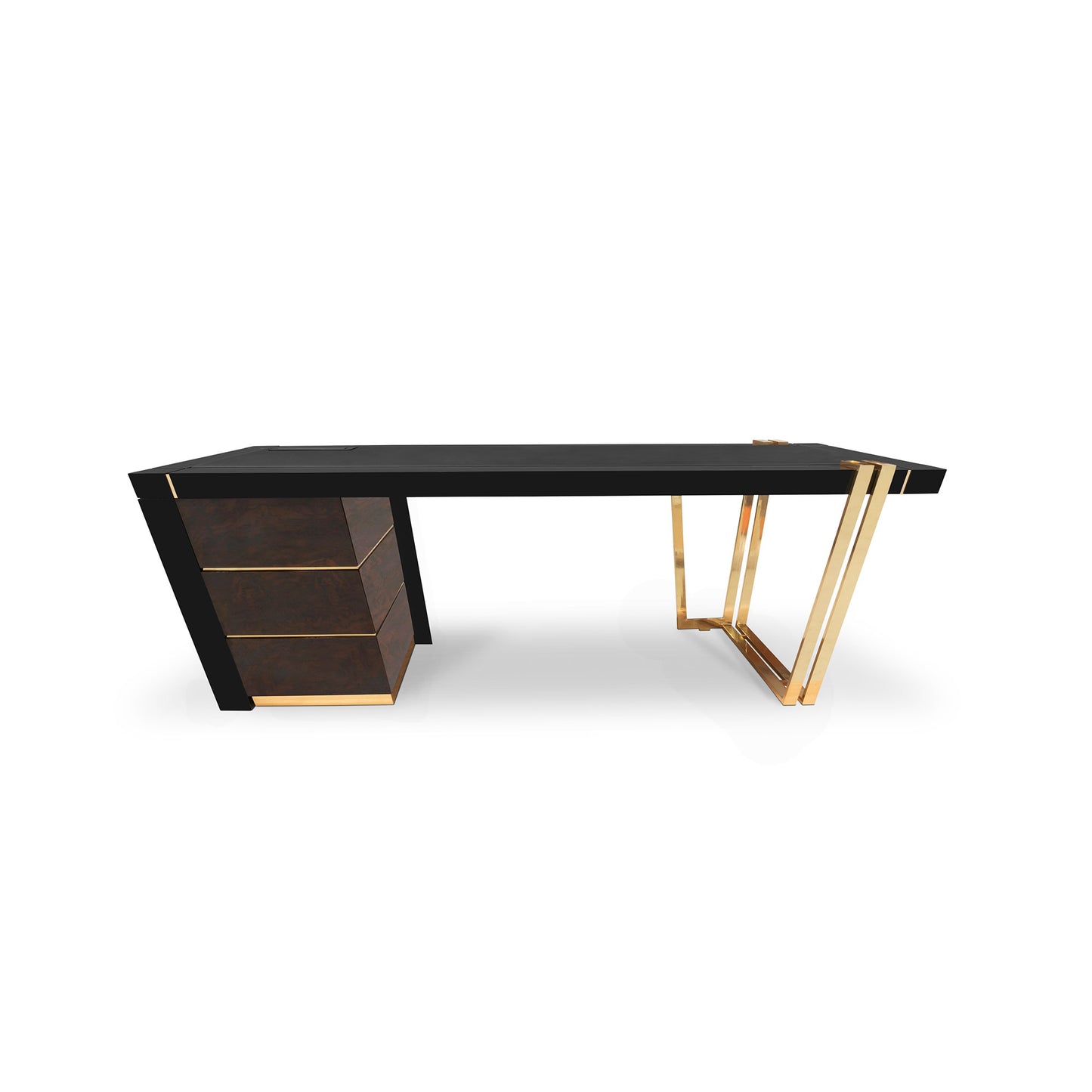 Black and Gold Apotheosis Desk