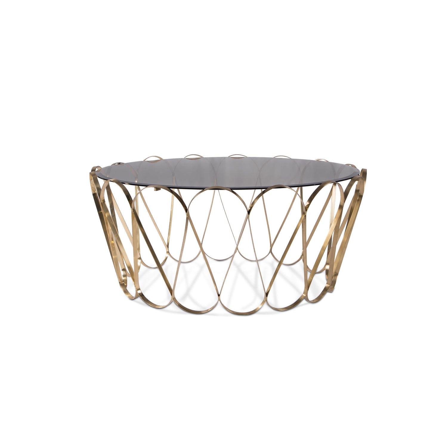 Gold Aquarius Side Table