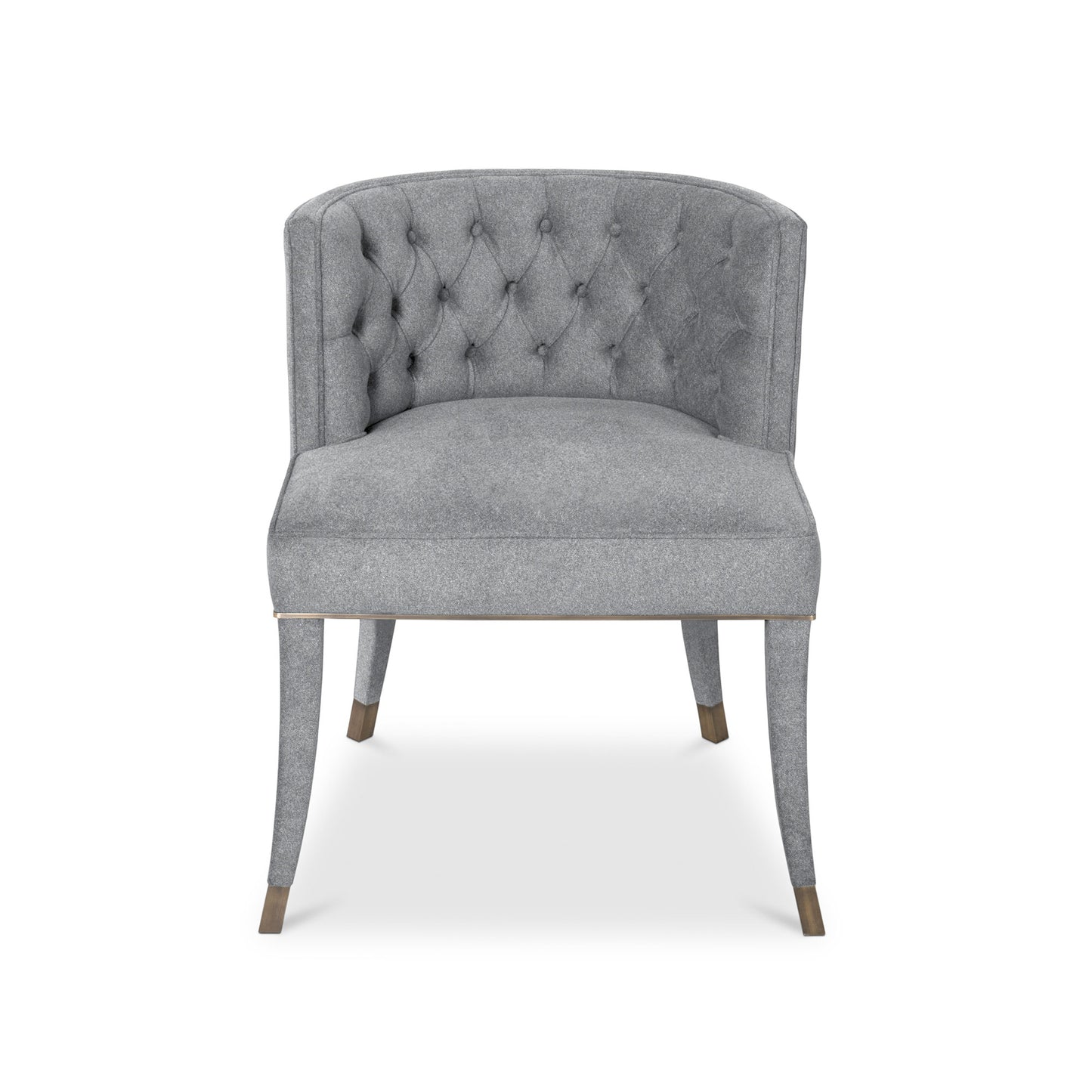 Gray Bourbon Dining Chair