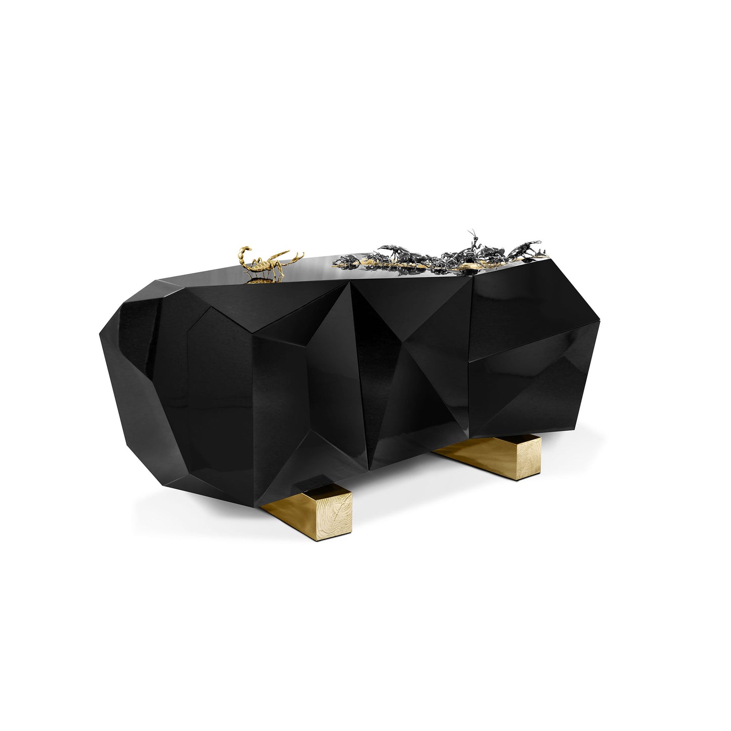 Black Metamorphosis Diamond Sideboard