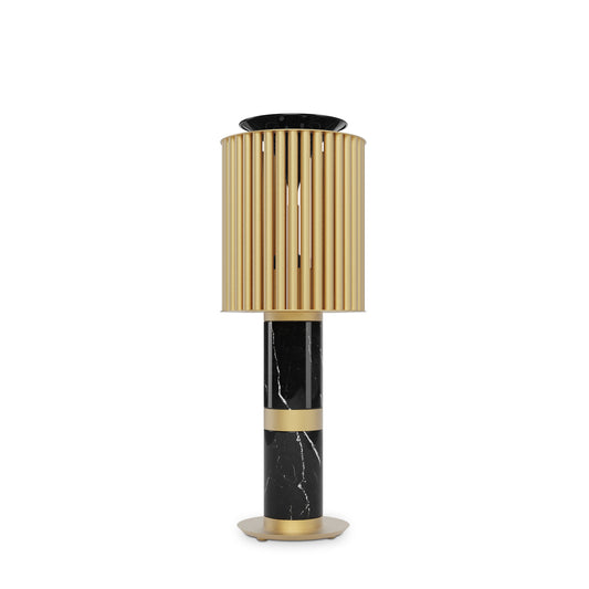 Black and Gold Donna Table Light