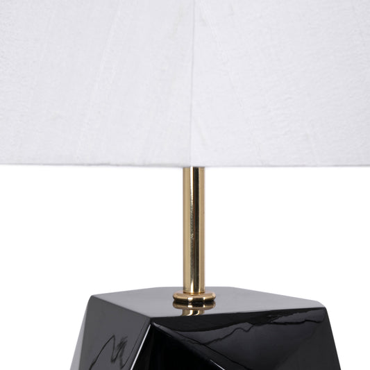 Black and Gold Feel Small Table Light