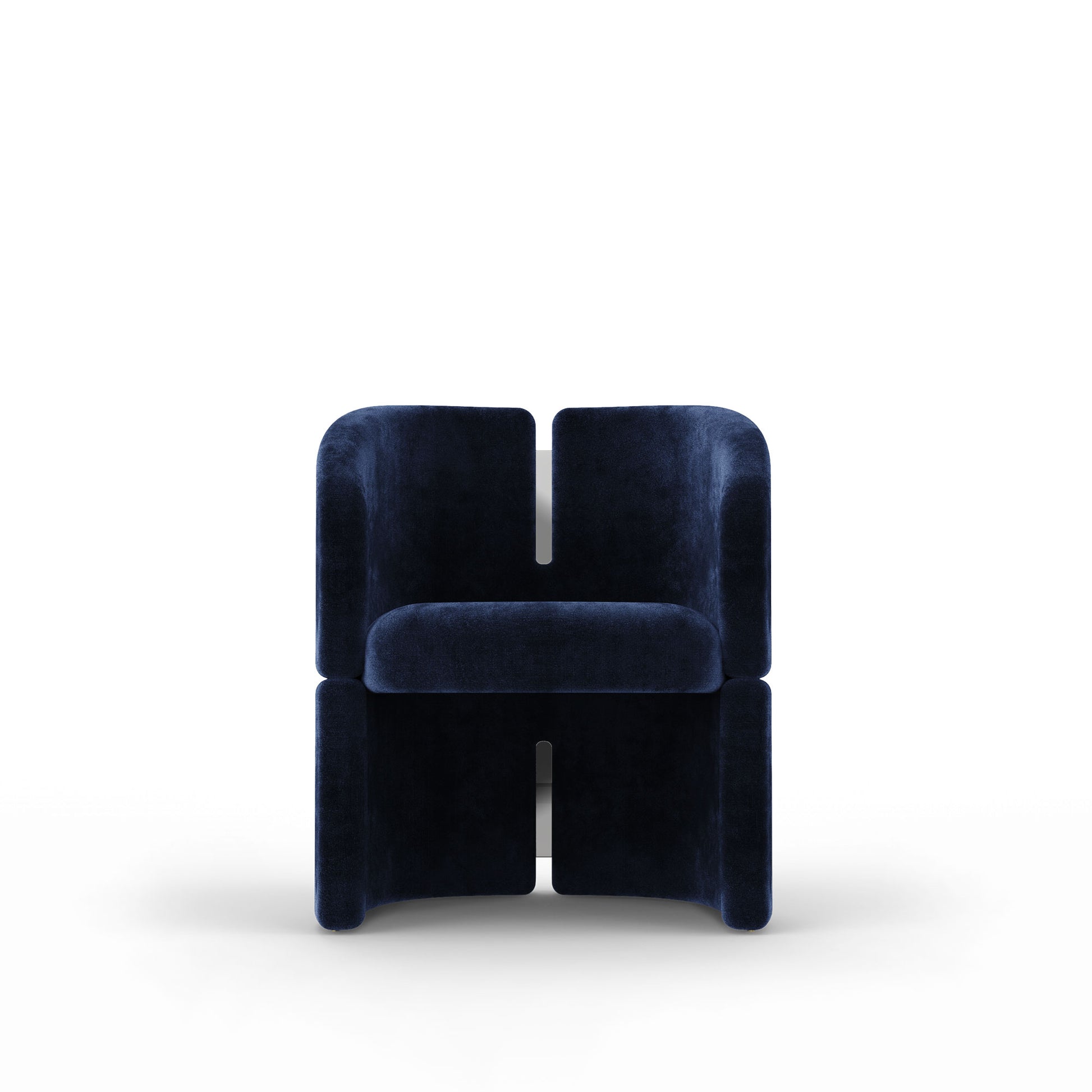 Blue Isadora Dining Chair