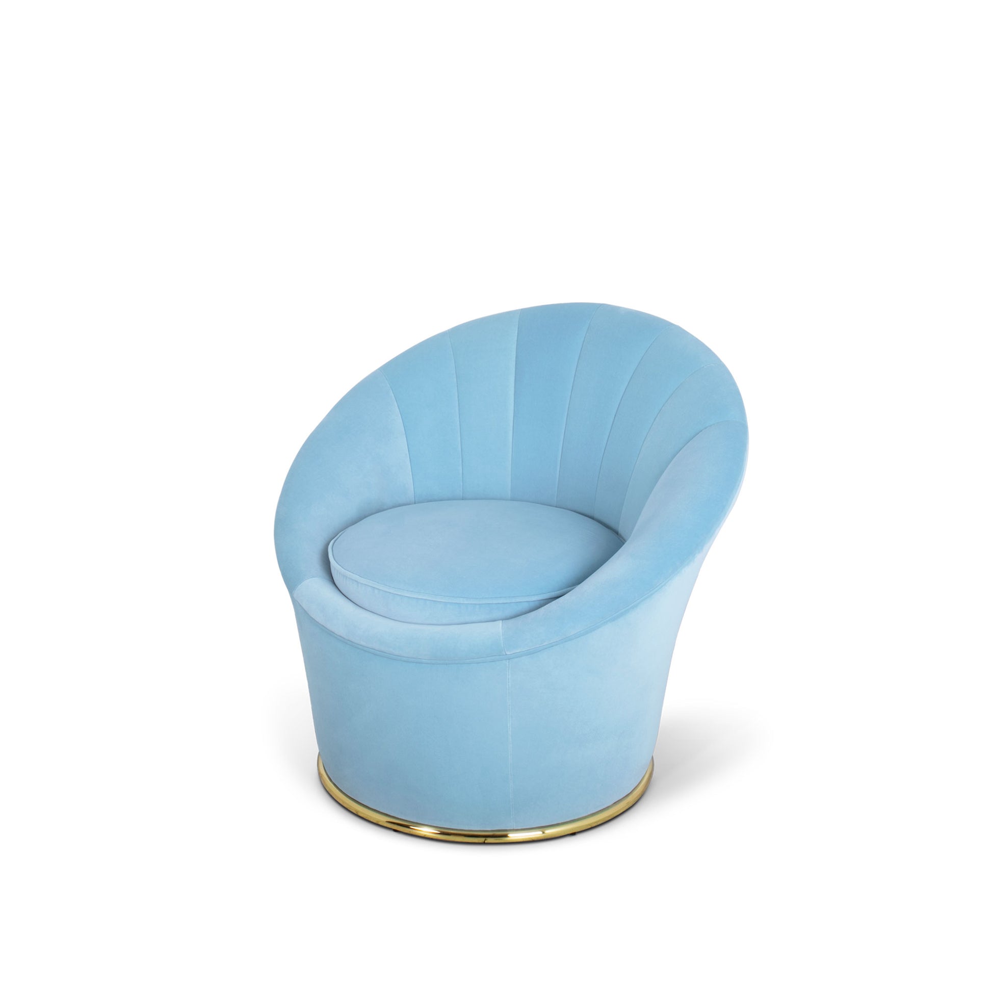Blue Monroe Armchair