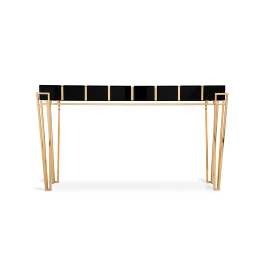 Black and Gold Nubian Console