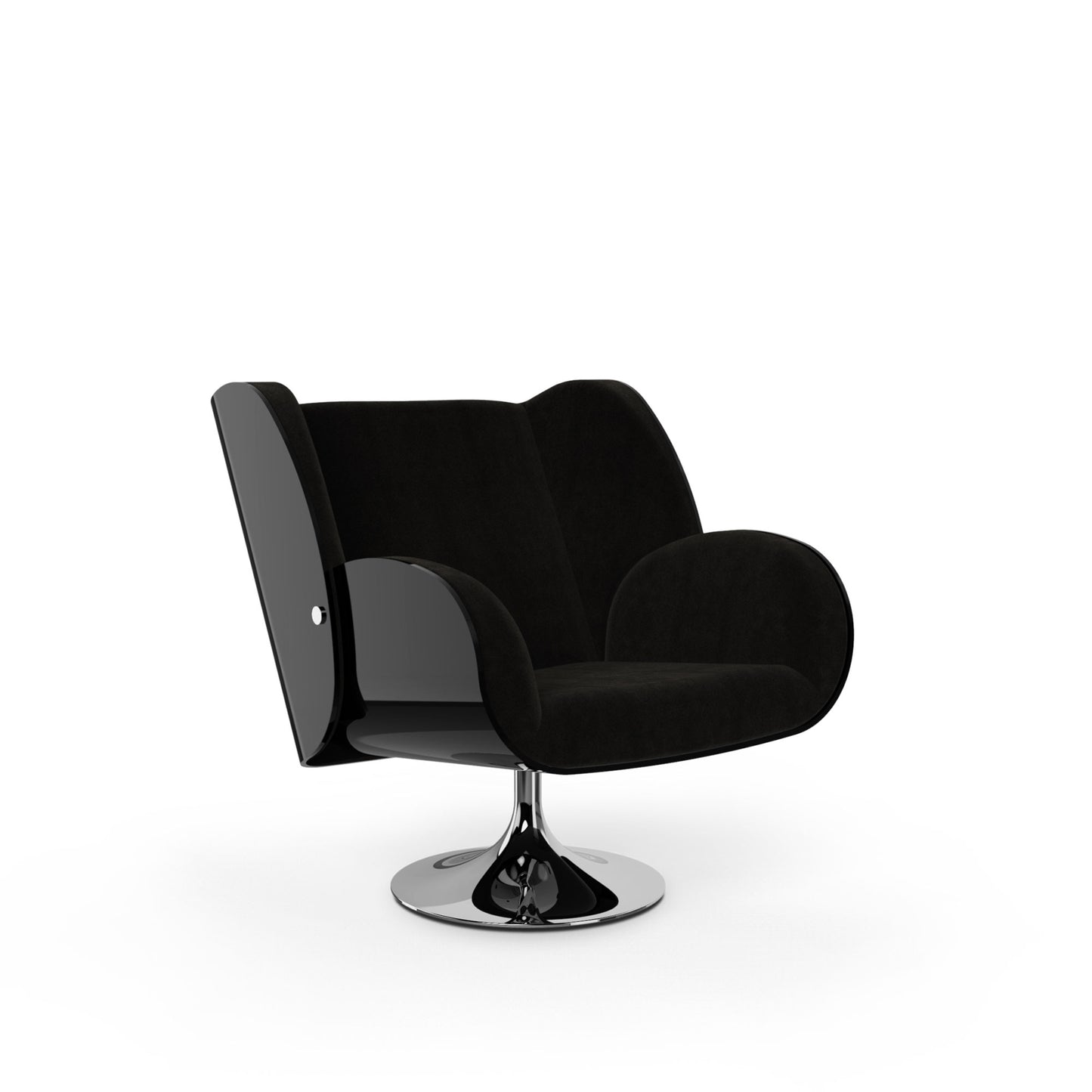 Black Virginia Armchair